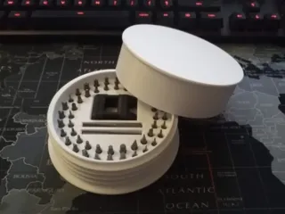Hex bit tray holder