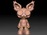 racoon  keychain-3