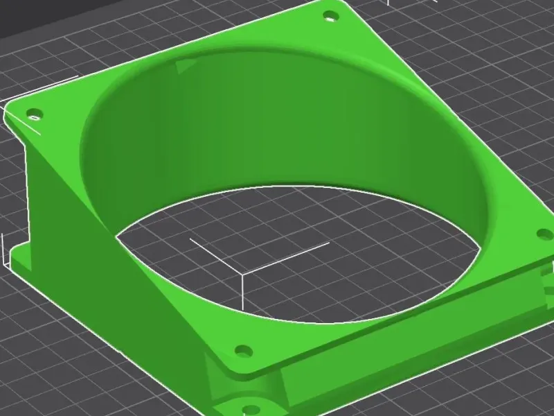 120mm fan brackets/angled