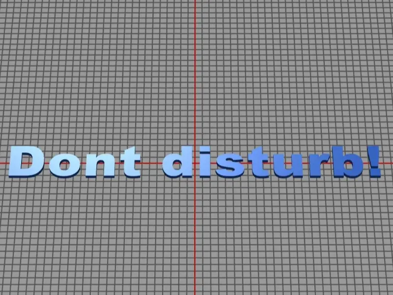 text  dont disturb!