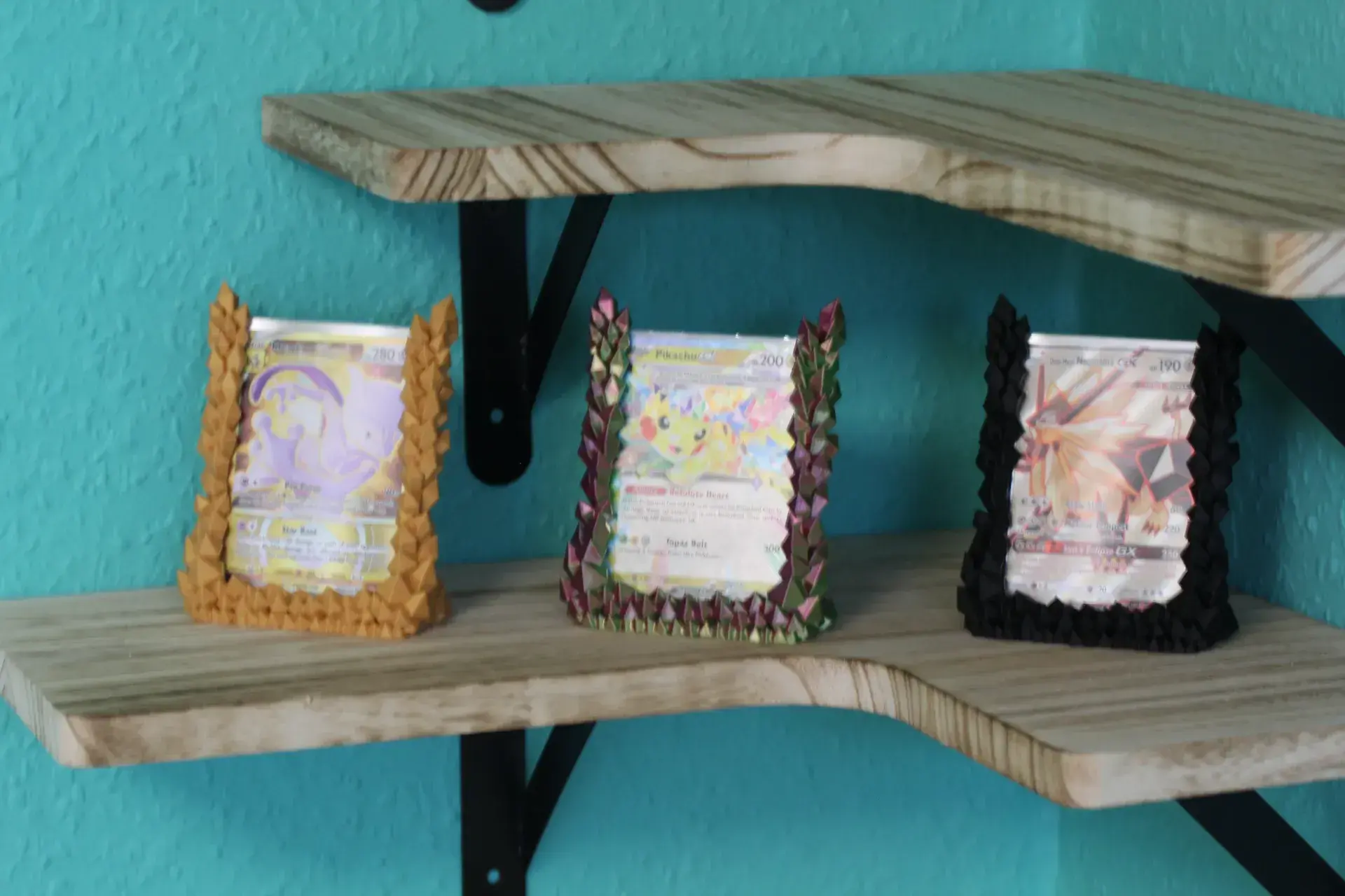 3D Printer Files | 3MF File | Crystal Trading card display stand ...