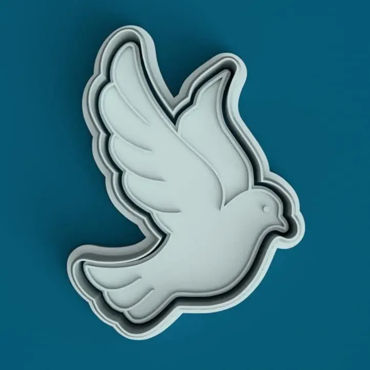 dove cookie cutter / paloma