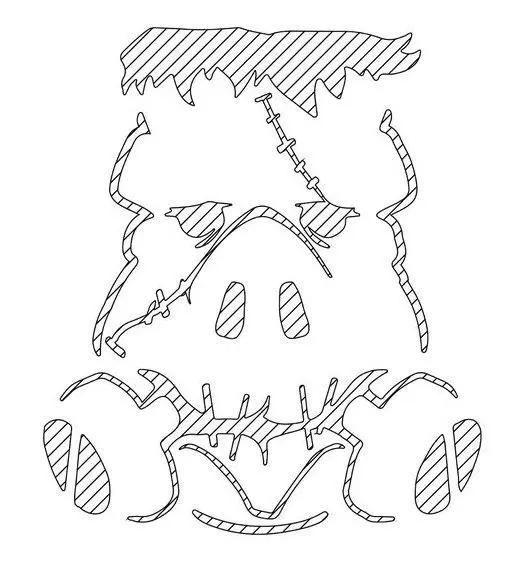 Junkenstein's Monster overwatch stencil