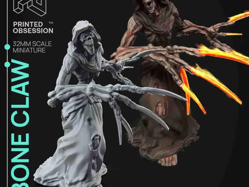 Bone Claw-August 2022 - Monsters of the Multiverse-Presuppor