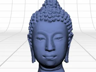Antique Budda head