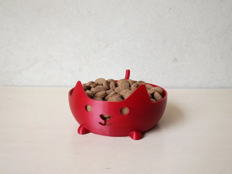 Cat food bowl
