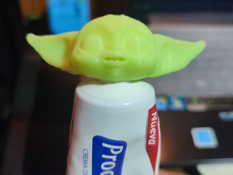 Baby Yoda Toothpaste Vomit