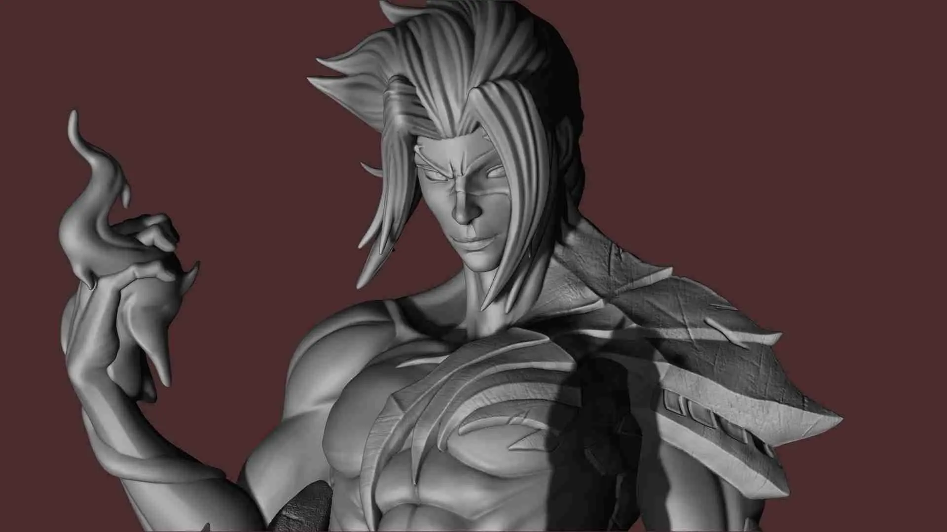 Kayn League of Legends Fan Art pour impression 3d