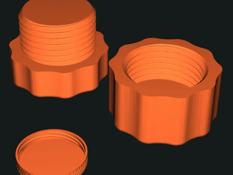 Pill Crusher with small storage