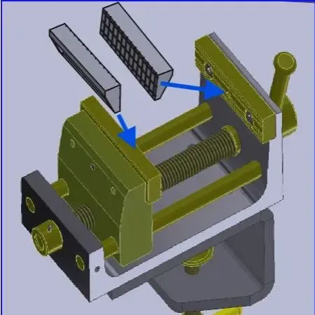 Vise jaws / Mâchoires d'étau