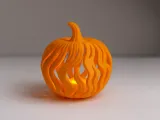 PUMPKIN LANTERN - ABSTRACT FLAMES-3