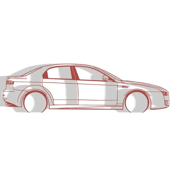 Alfa Romeo 159 - Silhouette Wall Decoration