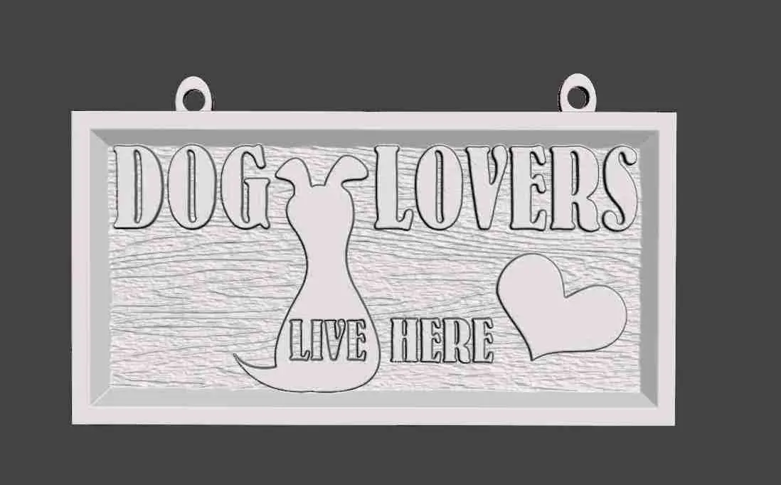 Dog Lovers Live Here