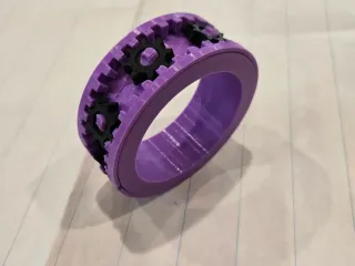 Mechanical Motion Gear Bracelet