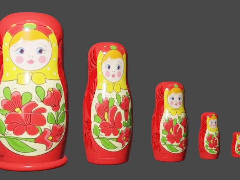 Russian Matryoshka Doll 