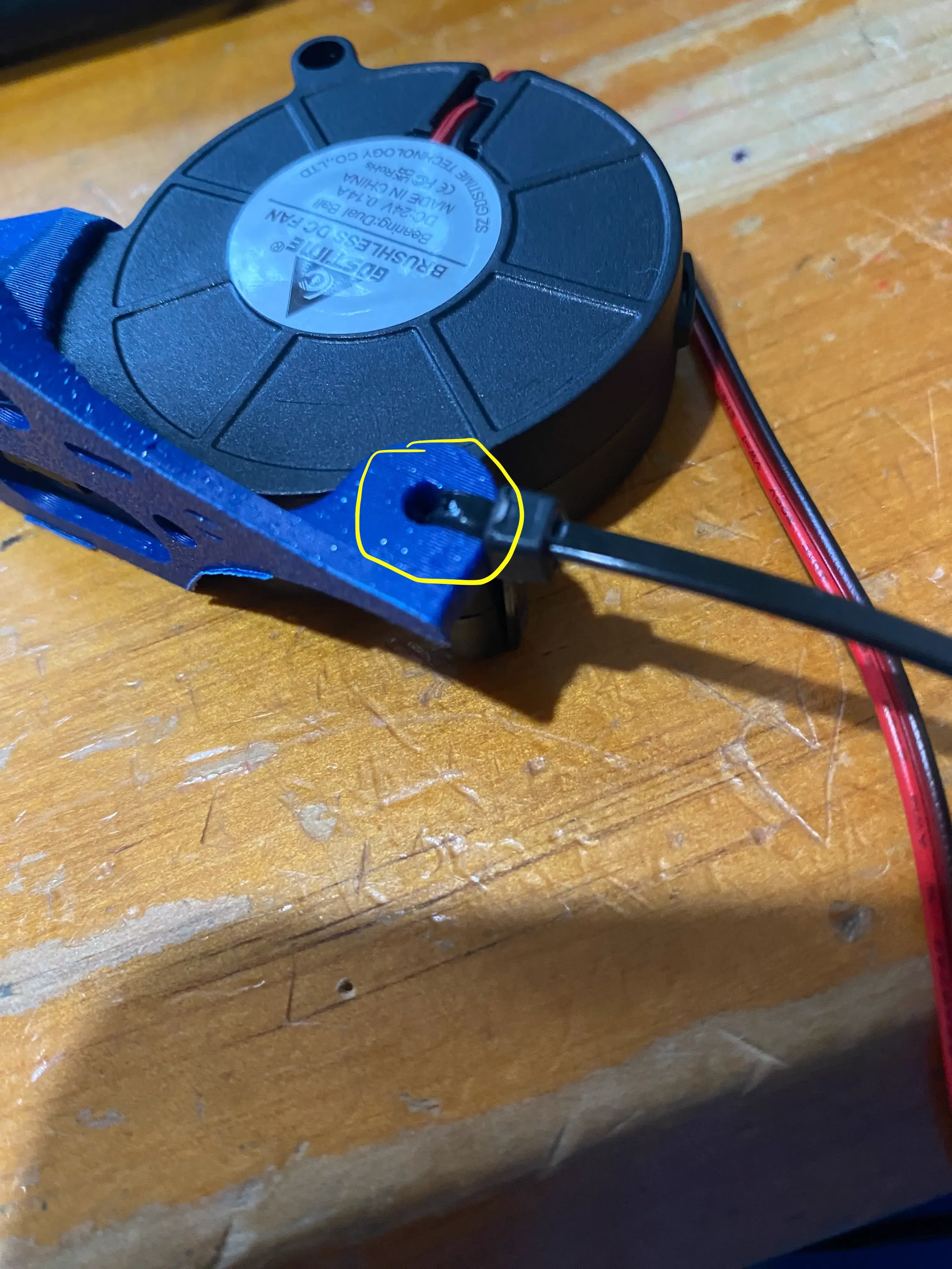 5015 ELEGOO NEPTUNE 3 PRO/PLUS/MAX IÇIN FAN KANALI