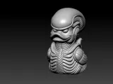 Rubber Duck - Xenomorph - Alien model - 3D print-4