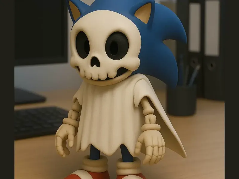 👻 Sonic Fantasma & Huesos | Ghost & Bones Sonic