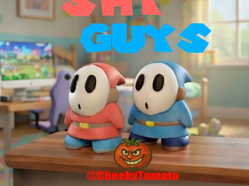 Shy Guy – Super Mario DeskBuddy