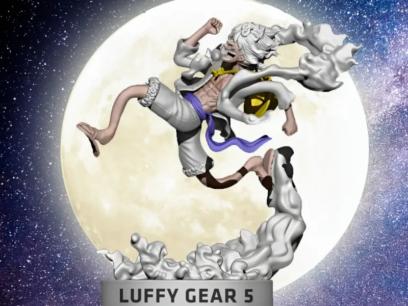 Luffy gear 5 - Nika - One piece - 3d Print