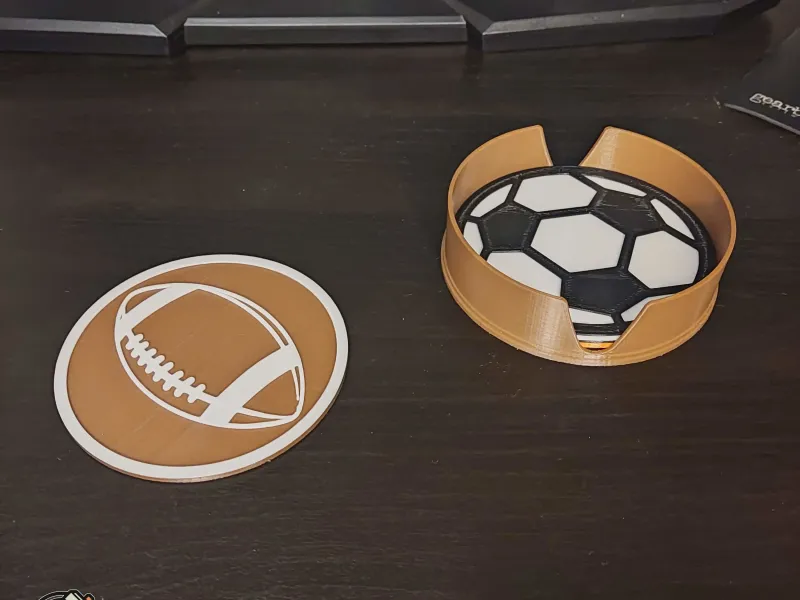 Подставка под напитки в виде мяча для американского футбола 🏈🍺