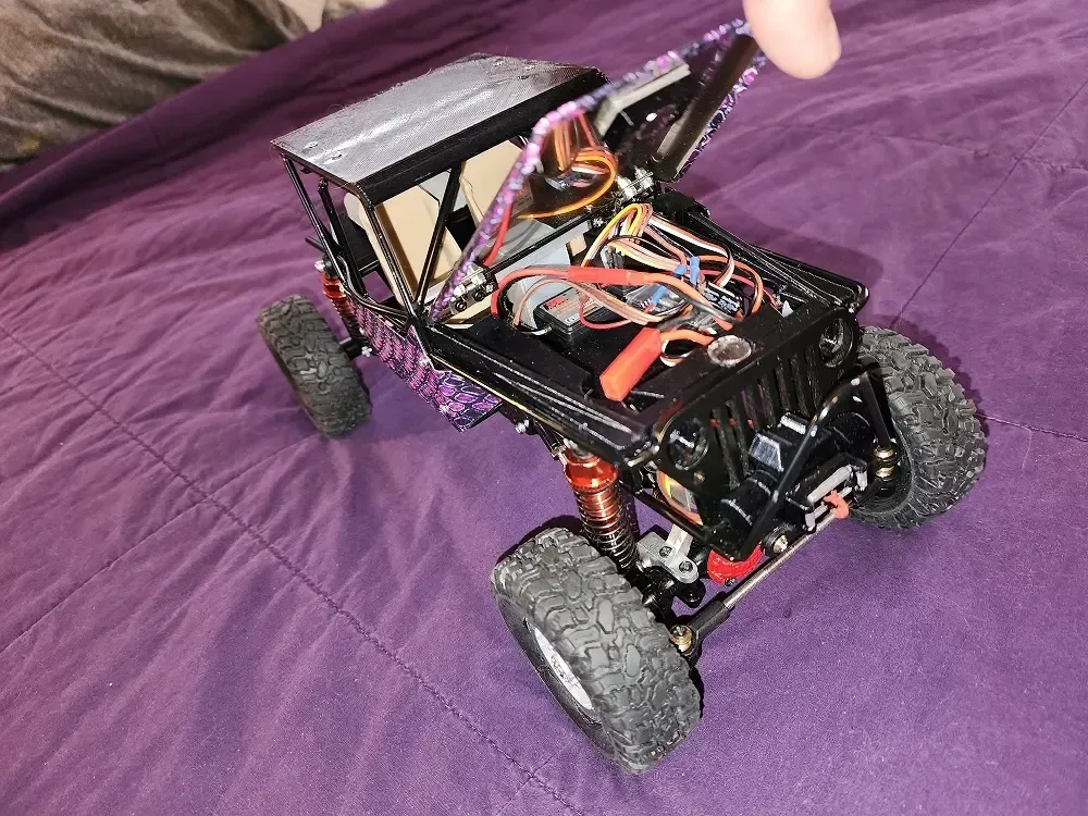 Accessories for WPL Buggy Frame RC Crawler