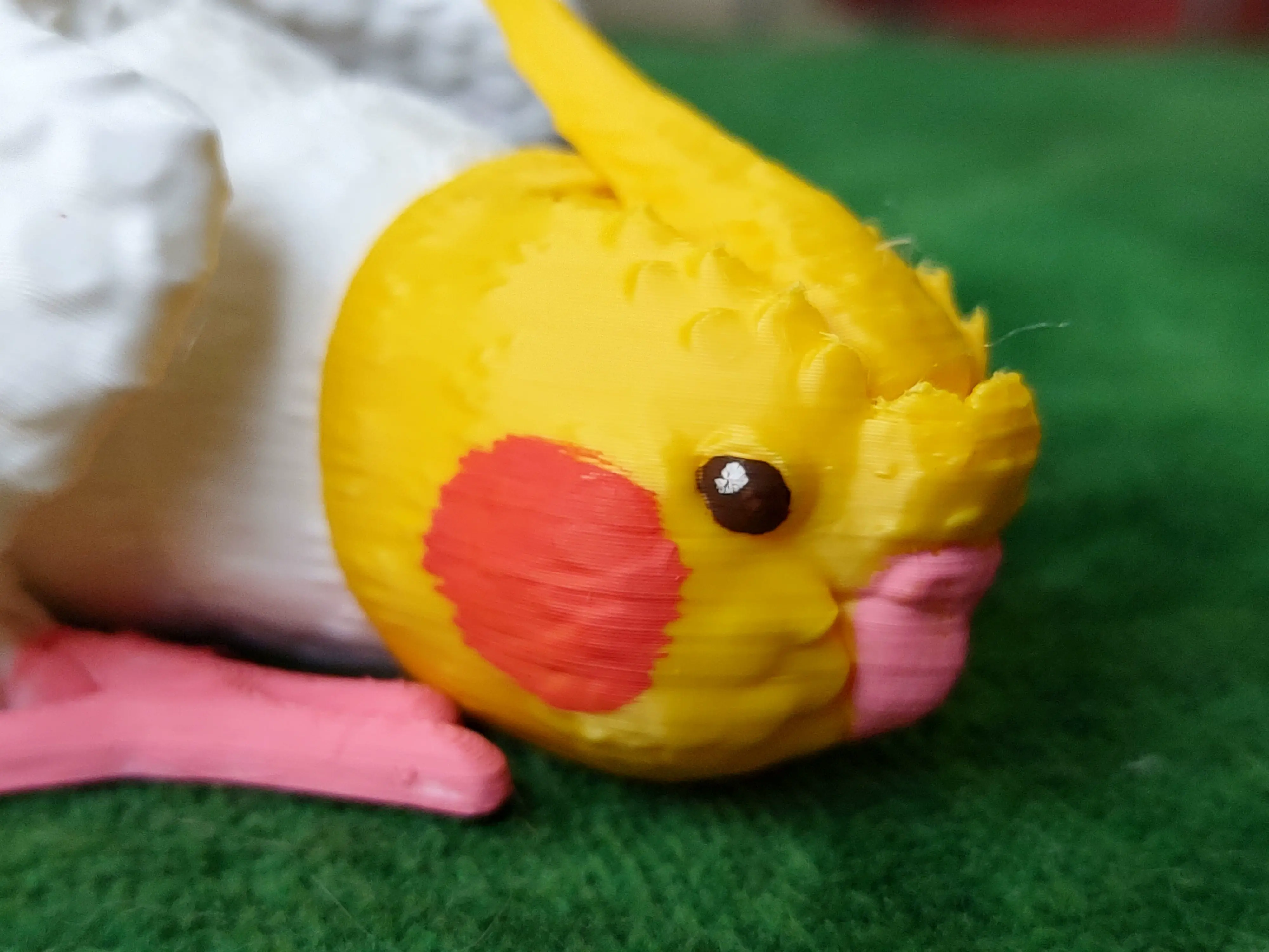 Cockatiel Articulated Figure