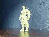 Low Poly Guile-6