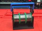 Solder dispenser for 3 spools-3