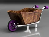 Wheelbarrow Planter-0
