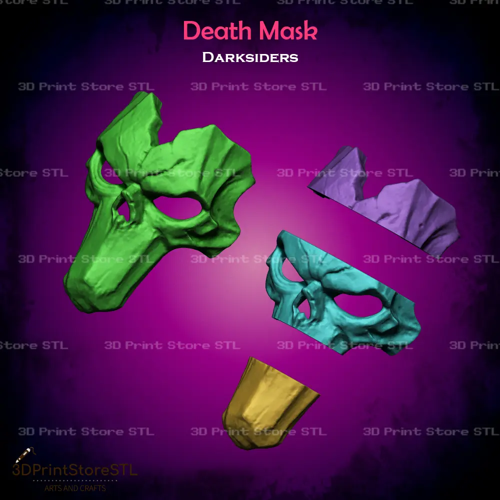 Death Mask Cosplay Darksiders - STL File