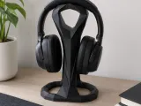 Modern Geometric Headphone Stand-2