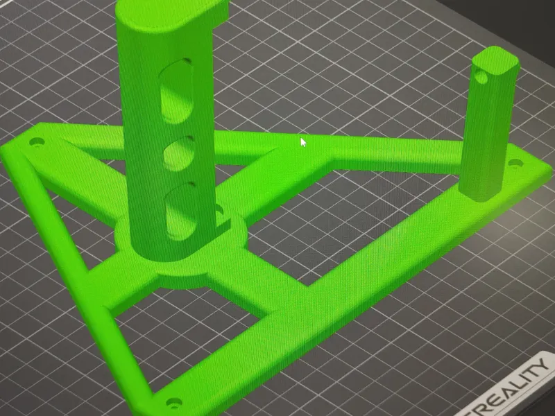 Side mount spool holder for K1 Max.
