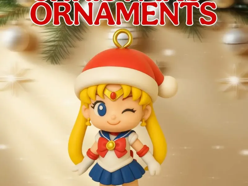 Sailor moon Christmas Ornament