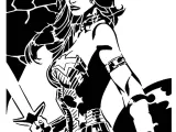 Wonder Woman stencil 5-0