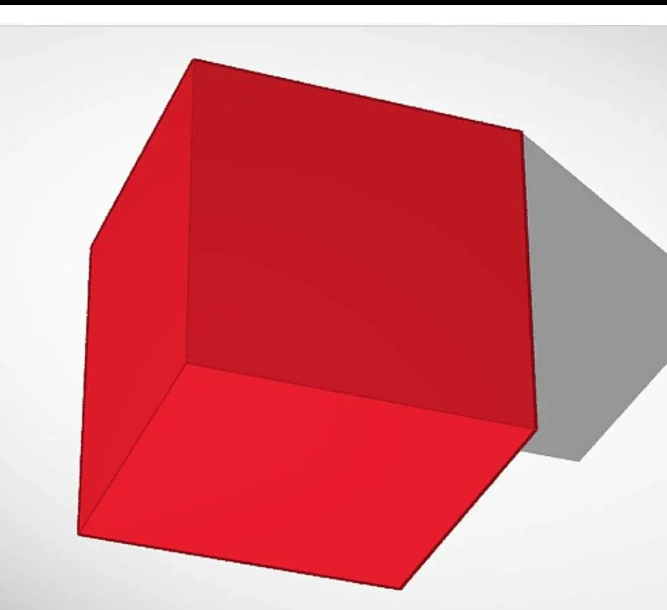 Easy print tester cube