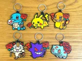 Meowth x Valentine Key Chain-1