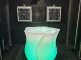 Large Rose Lamp – Three-Part Design with Service Cover-1