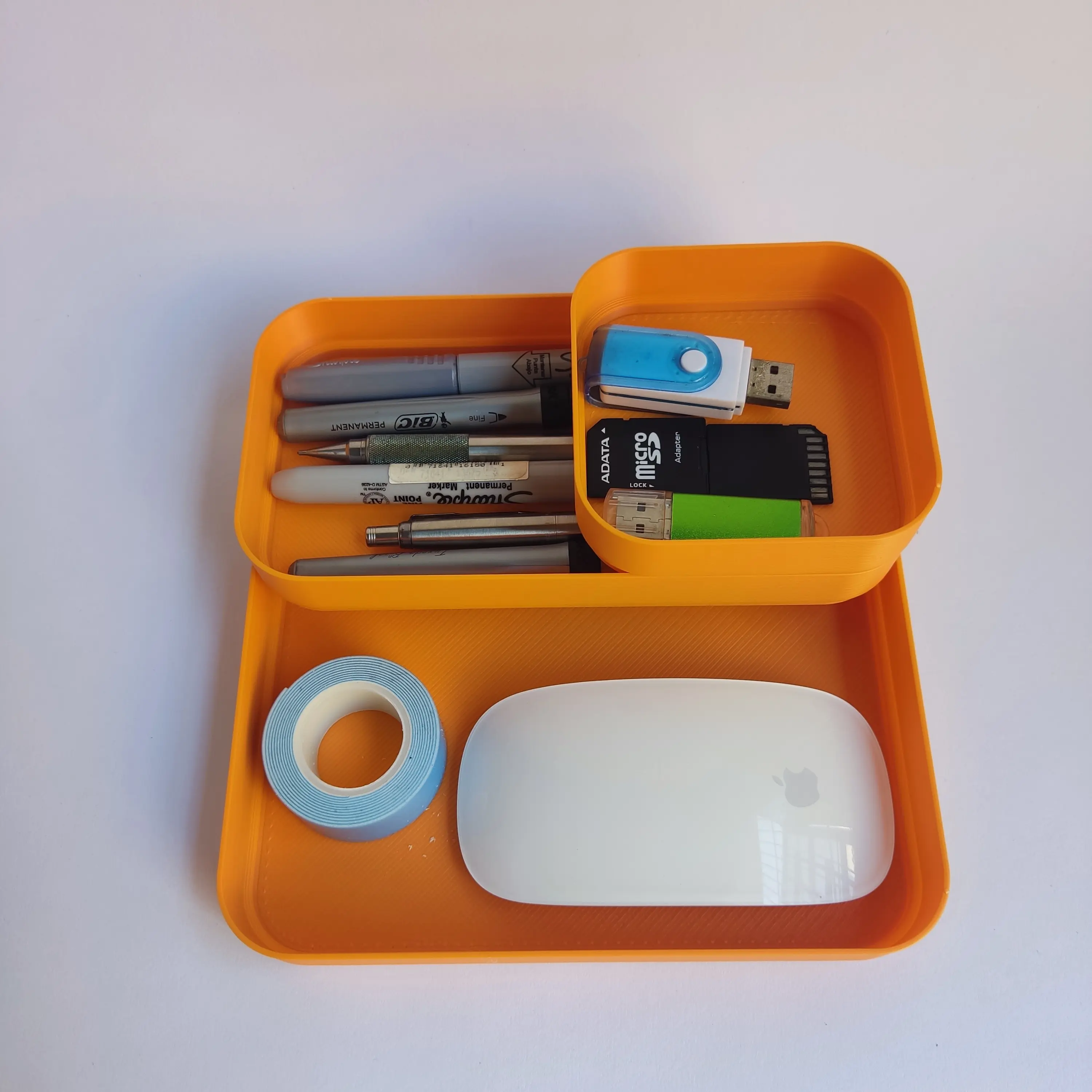 modular desk tray