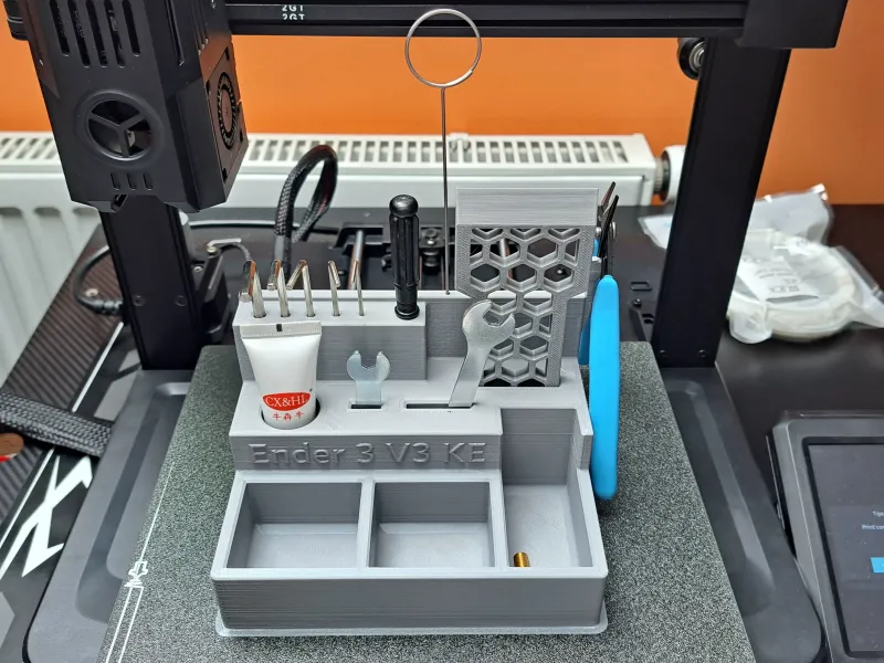 Держатель инструментов Creality Ender 3 V3 KE + шестигранный скребок