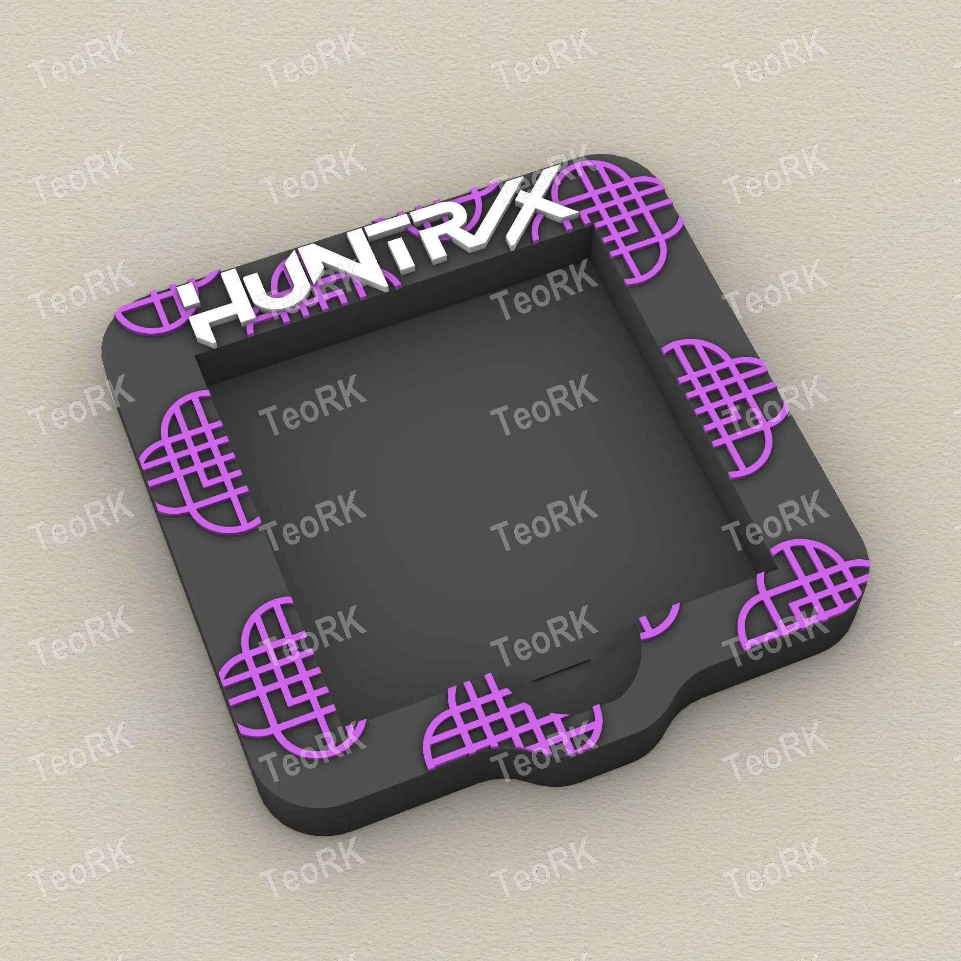 Post-It, Sticky Note Holder HUNTRIX Model 2 - KPOP DEMON HUN