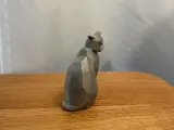 Estatua Low Poly de Gato-4