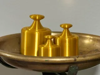 Brass Scale Weight