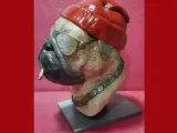 DOG BUST WITH GLASSES-4