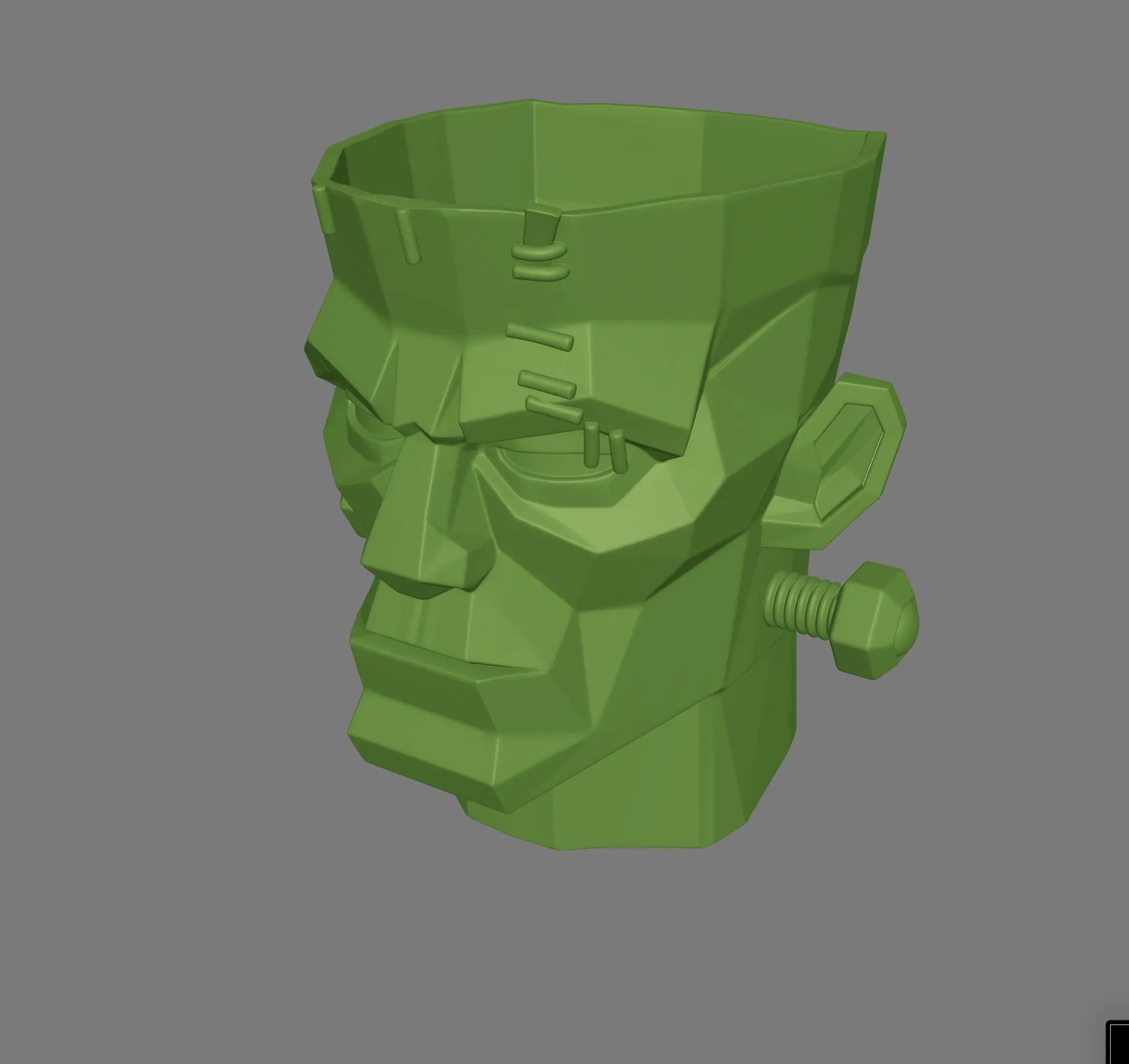 Frankenstein Head Bowl