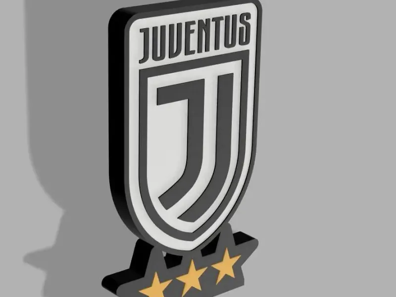 Juventus LED light sign