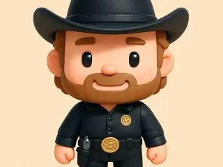 Chibi Chuck Norris