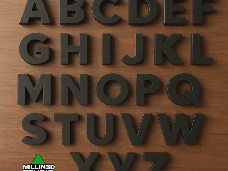 Alfabeto de A a Z em Caixa Alta! Para projetos, artes e artesanato