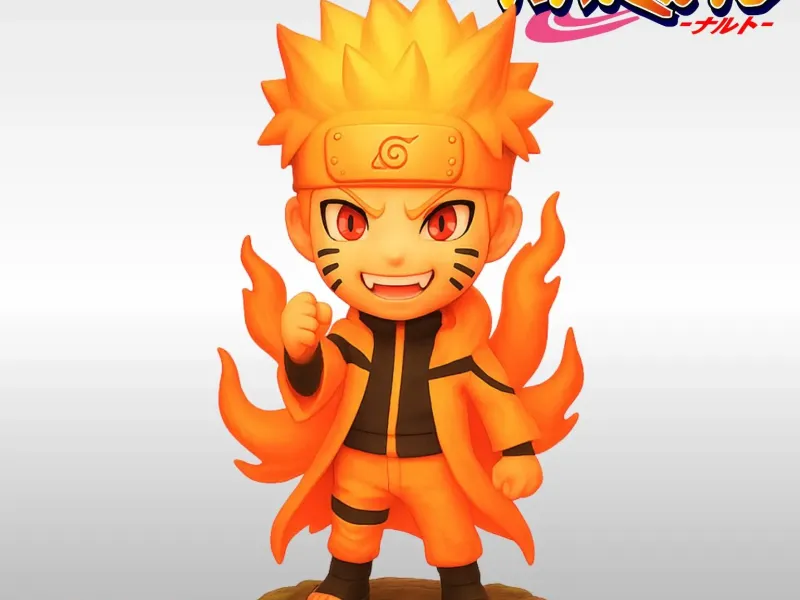 Chibi Naruto/Kurama/Bijuu - Naruto Shippuden