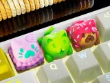 Foody Cats Tuş Başlıkları - Mekanik Klavye-0